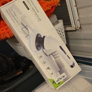 Multifunctional Electric Cleaning Brush - White